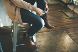 jeans and boots